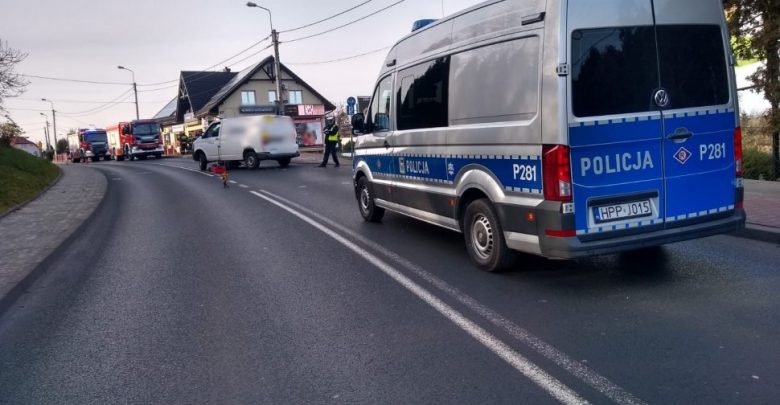 Tragiczny wypadek w Jastrzębiu-Zdroju. Nie żyje rowerzysta (fot.Śląska Policja)