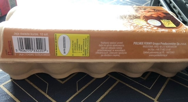 Salmonella w jajkach ze Stokrotki! Produkt nie nadaje się do spożycia! (fot.GIS)