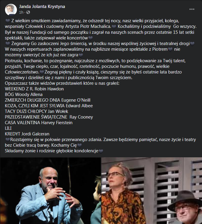 Zmarł wybitny Piotr Machalica. Wybitny aktor filmowy i teatralny pochodził z Pszczyny