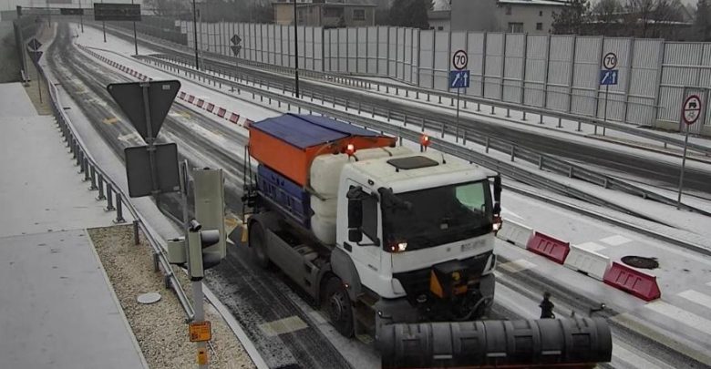 Akcja Zima w Gliwicach. Odśnieżarki ruszyły na ulice (fot.UM Gliwice)