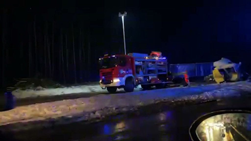 Zobaczcie ZDJĘCIA i WIDEO z miejsca wypadku na S-1 w Dąbrowie Górniczej!