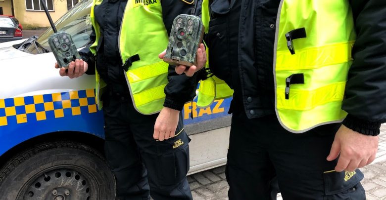 Uważaj! Jesteś w ukrytej kamerze. Fotopułapki w Świętochłowicach. Fot. UM Świętochłowice