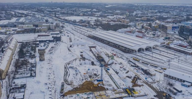 Gliwice: Budowa Centrum Przesiadkowego. Utrudnienia do końca roku (fot.UM Gliwice)