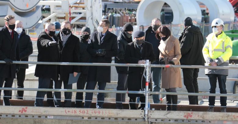Połączenie wysp Uznam i Wolin. Rozpoczyna się drążenie tunelu w Świnoujściu (fot.Ministerstwo Infrastruktury)