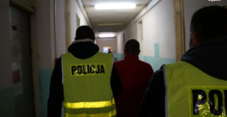 Złapali go po 3 latach. Wpadł, gdy zamawiał jedzenie. Fot. KPP w Będzinie