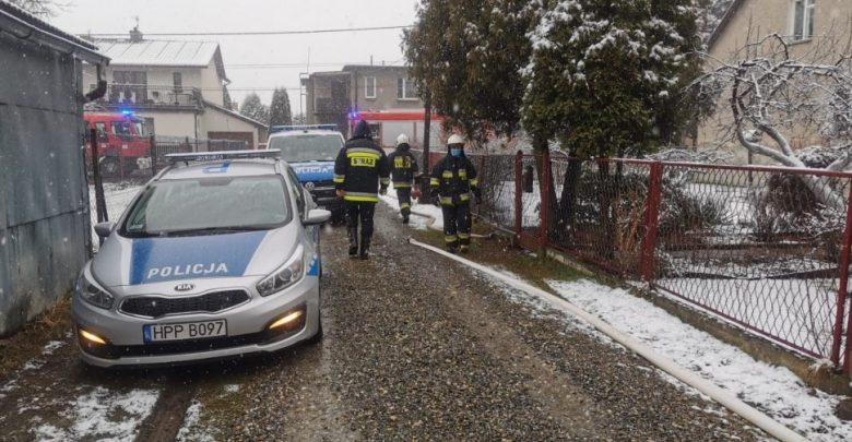 Tragiczny pożar. Nie żyje 73-letnia kobieta. Fot. Śląska Policja