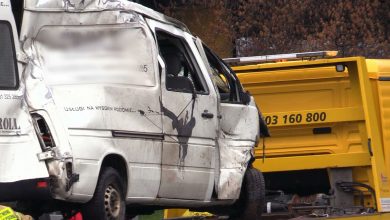 Wypadek sparaliżował DTŚ w Katowicach. Dwie osoby ranne