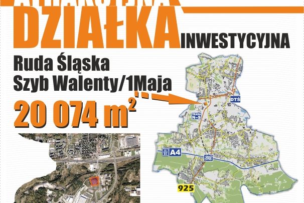 Ruda Śląska sprzedaje 2 hektary. Ale nie byle jakie 2 hektary (fot. UM Ruda Śląska)