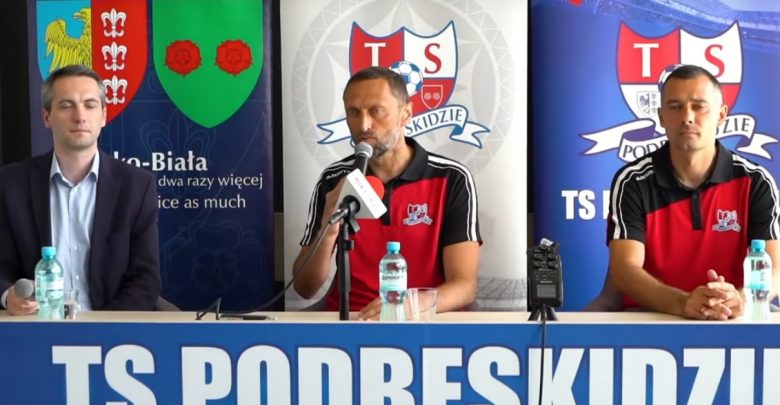 Bielsko wjedzie do ekstraklasy tandemem? Piotr Jawny i Marcin Dymkowski nowymi trenerami Podbeskidzia (fot.Podbeskidzie Bielsko-Biała)
