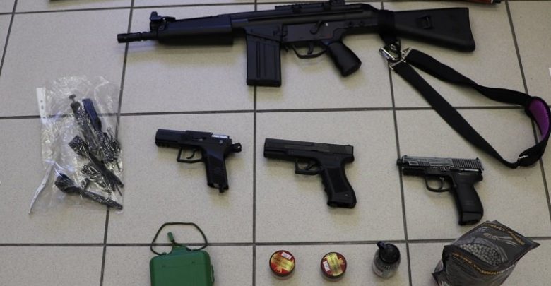 Strzelał do dzieci, bo przeszkadzał mu hałas (fot.policja.pl)