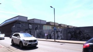Wielki mural ku czci powstańców śląskich w Siemianowicach Śląskich. Dzisiaj odbyła się uroczystość, podczas której przypomniano o tych, którzy walczyli 100 lat temu o wolność