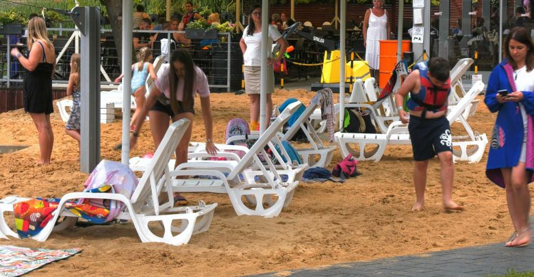 Malediwy? Turcja? Cypr? Nie! To Sosnowiec. Na Wake Zone Stawiki weszły opłaty za plażę i leżaki
