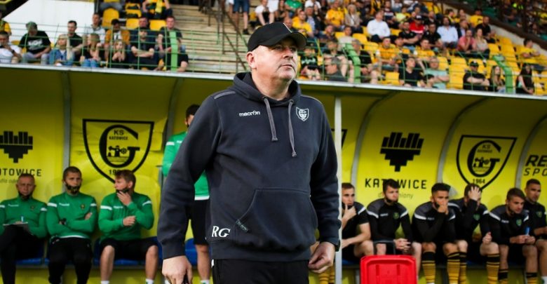 Rafał Górak pozostaje przy Bukowej. GKS nadal z tym samym trenerem (fot. GKS Katowice)