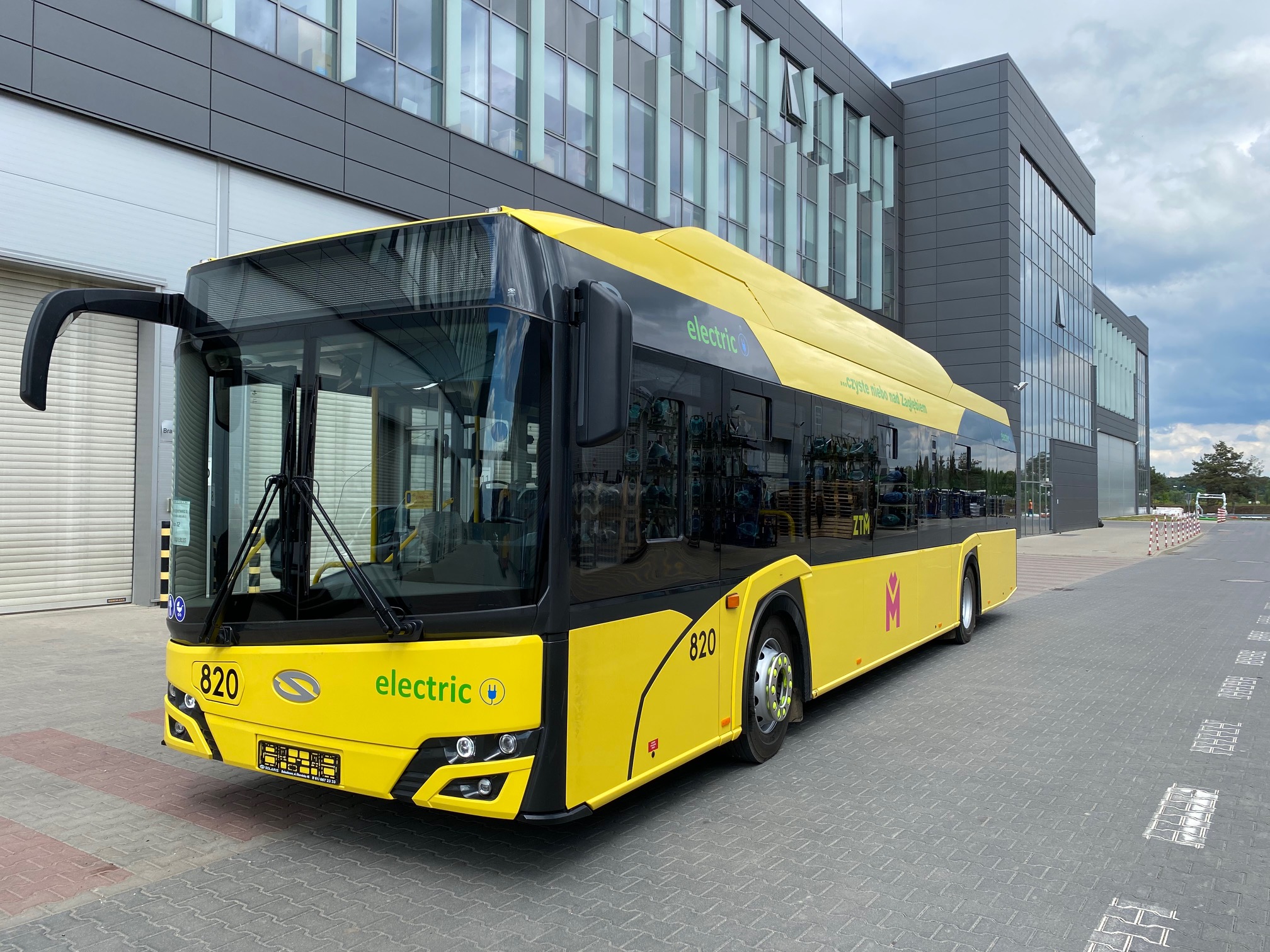 Sosnowiec: nowe elektryki w nowym malowaniu. Fot. UM Sosnowiec
