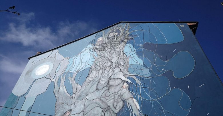 Bielsko ma nowy mural. To prawdziwa petarda. Fot. UM Bielsko-Biała