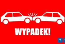 W zdarzeniu drogowym brały udział trzy samochody osobowe.