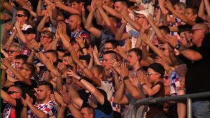 Tak 10 tysięcy kibiców Górnika Zabrze witało na stadionie jednego z zawodników drużyny mistrza świata z 2014 roku Lukasa Podolskiego