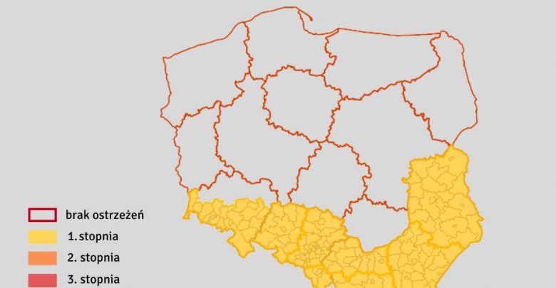 Są kolejne alerty pogodowe, wydane przez synoptyków, w związku z burzami na terenie woj.śląskiego. Część z nich przeszła już przez region - ale zdaniem synoptyków możemy spodziewać się następnych (fot.RCB)
