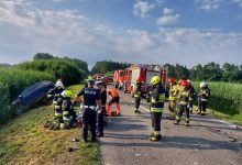 Dramatyczny wypadek z udziałem 10 osób. Sprawczyni miała 4 promile (fot.Policja Łódzka)