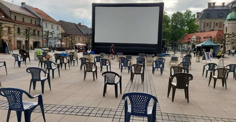 Kino plenerowe na pszczyńskim rynku. Najbliższe już jutro (fot.UM Pszczyna)