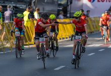 Kolarka ze Śląska na podium juniorskiego Tour de Pologne 2021 (fot. Lang Team)