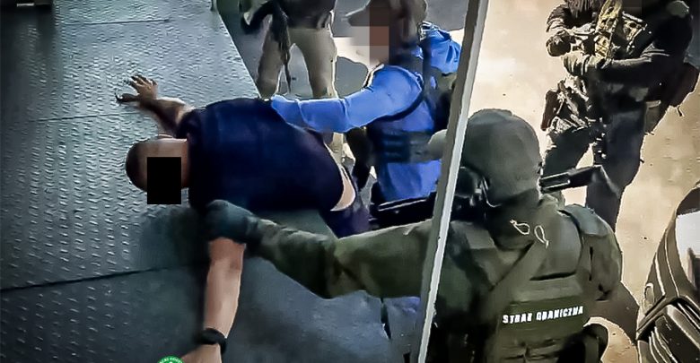 Działali jak w "Narcos". Koniec śledztwa groźnego gangu przemytników narkotyków (fot.Straż Graniczna)