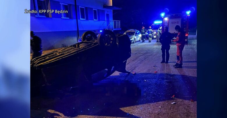 Dwa wypadki, oba śmiertelne. Tragiczny czwartek pod Będzinem