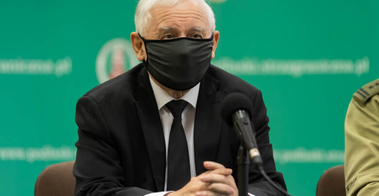 Powstanie zapora wzdłuż granicy polsko-białoruskiej (fot.MSWiA)
