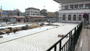 Schron przeciwlotniczy z czasów II wojny światowej w ścisłym centrum Sosnowca. Odkrycia dokonali pracownicy na placu budowy przed dworcem, gdzie trwa przebudowa.