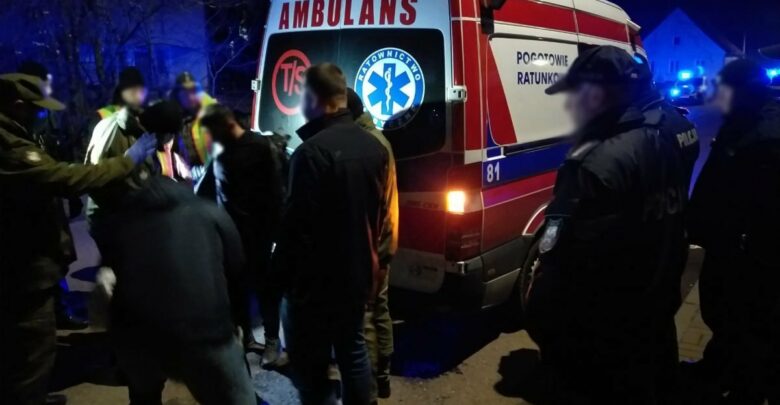 Kolejna fałszywa karetka pełna imigrantów! To już jakaś plaga! (fot.policja)