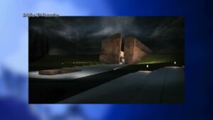 Mieszkańcy katowickich Bogucic, czyli dzielnicy, w której ma stanąć monumentalny pomnik, nie chcą się zgodzić na dużą wycinkę zieleni