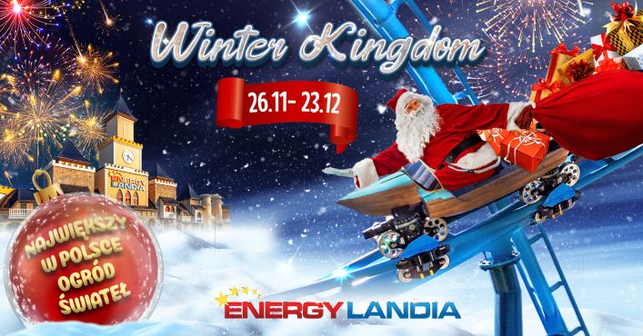 Zimowa odsłona Energylandii rusza już 26 listopada (fot. mat. prasowe Rodzinny Park Rozrywki Energylandia)