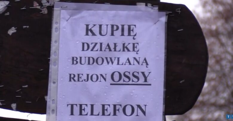 Wsi wesoła, wsi spokojna. Mieszkańcy miejscowości Ossy nie chcą więcej nowych domów!