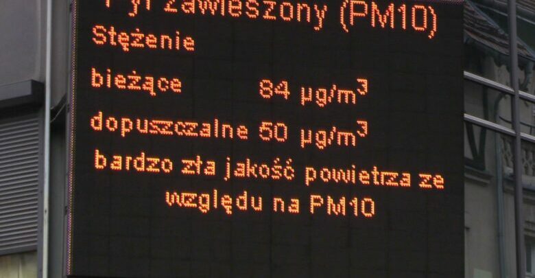 Kierunek Zdrowie - smog