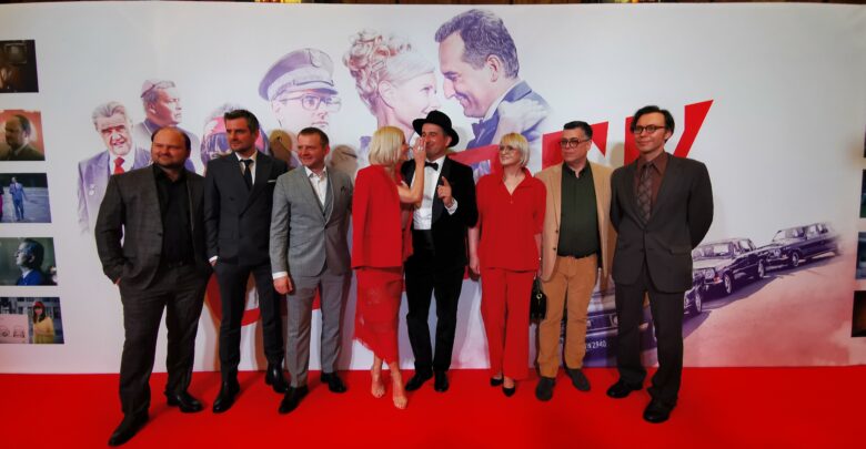 Małgorzata Kożuchowska, premiera filmu Gierek