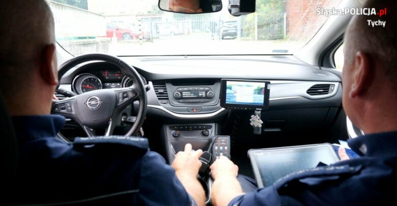 Policja na DK 1