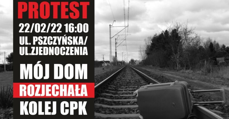 Śląskie: Mieszkańcy gminy Wyry wychodzą na ulice. Mówią "NIE" dla CPK (fot.mat.prasowe)