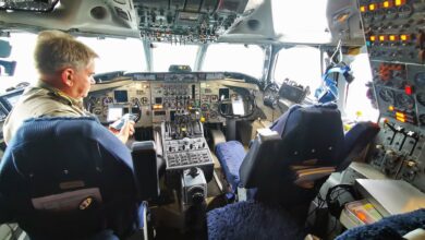 Douglas DC8, Pyrzowice, lot humanitarny