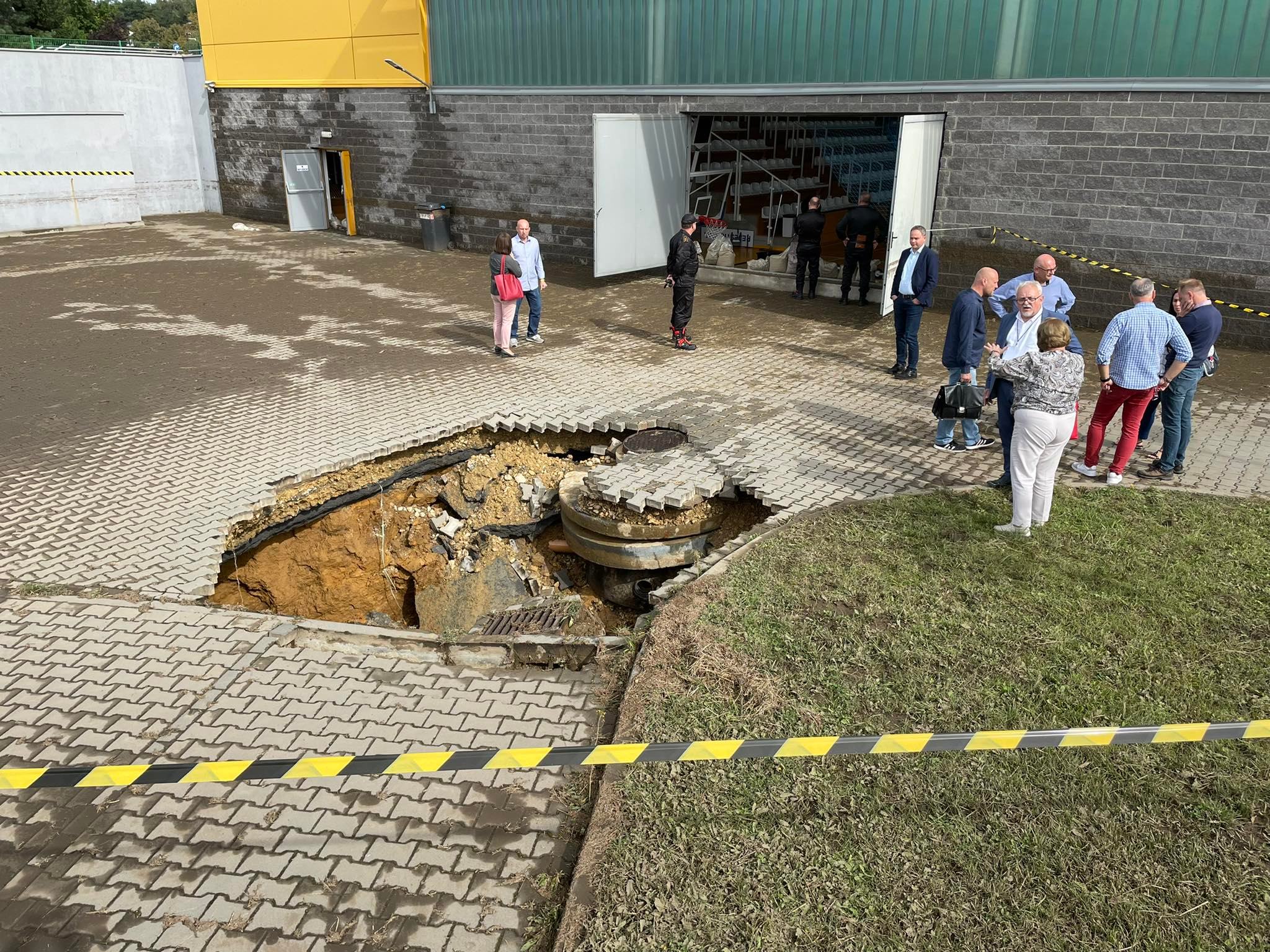 Tarnowskie Góry ulewa 8.09