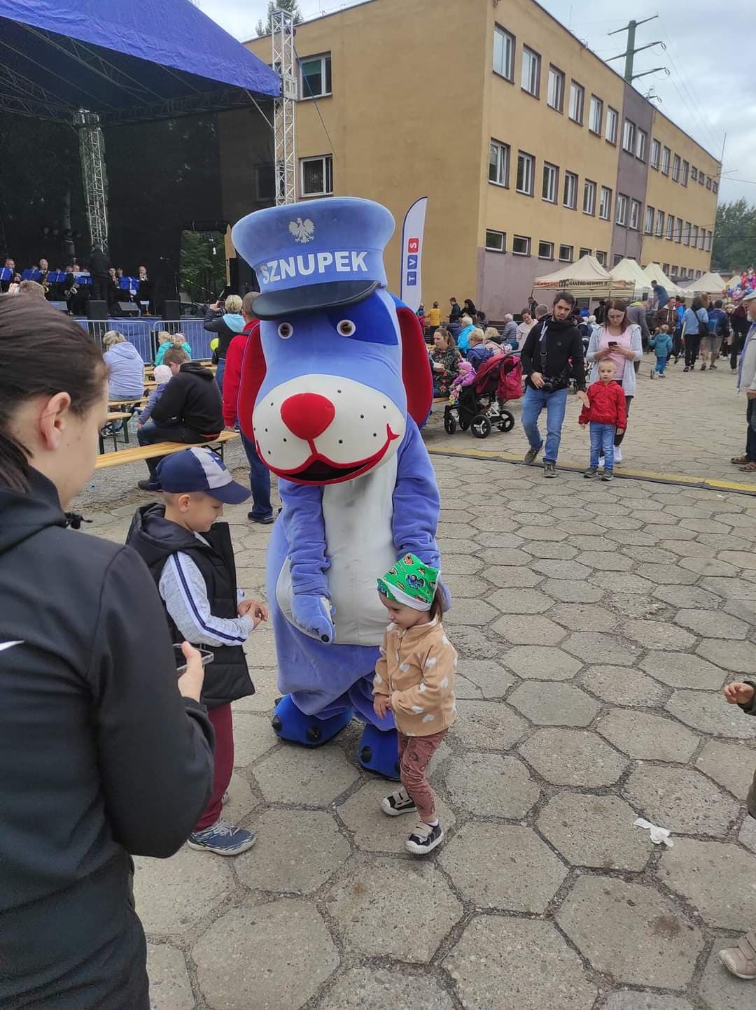 Sznupek w zajezdni w Gliwicach