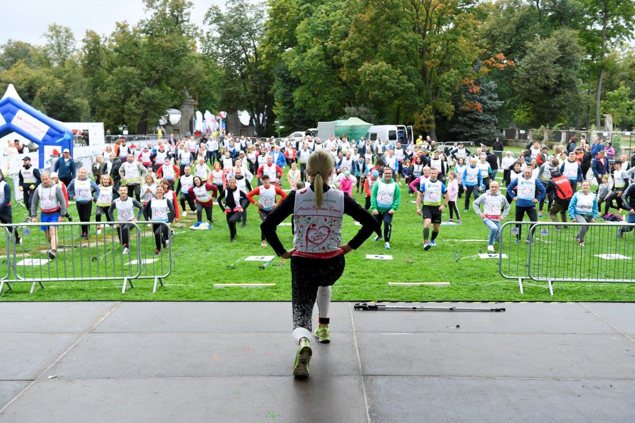 Rozgrzewka z Mariolą Bojarską Ferenc (fot. mat. prasowe)