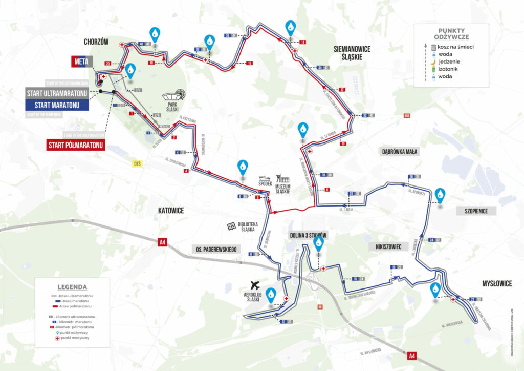 Jutro Silesia Marathon. Będą spore utrudnienia, dotyczą kilkudziesięciu linii ZTM