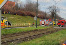 PILNE: wypadek w Będzinie. Lądował LPR