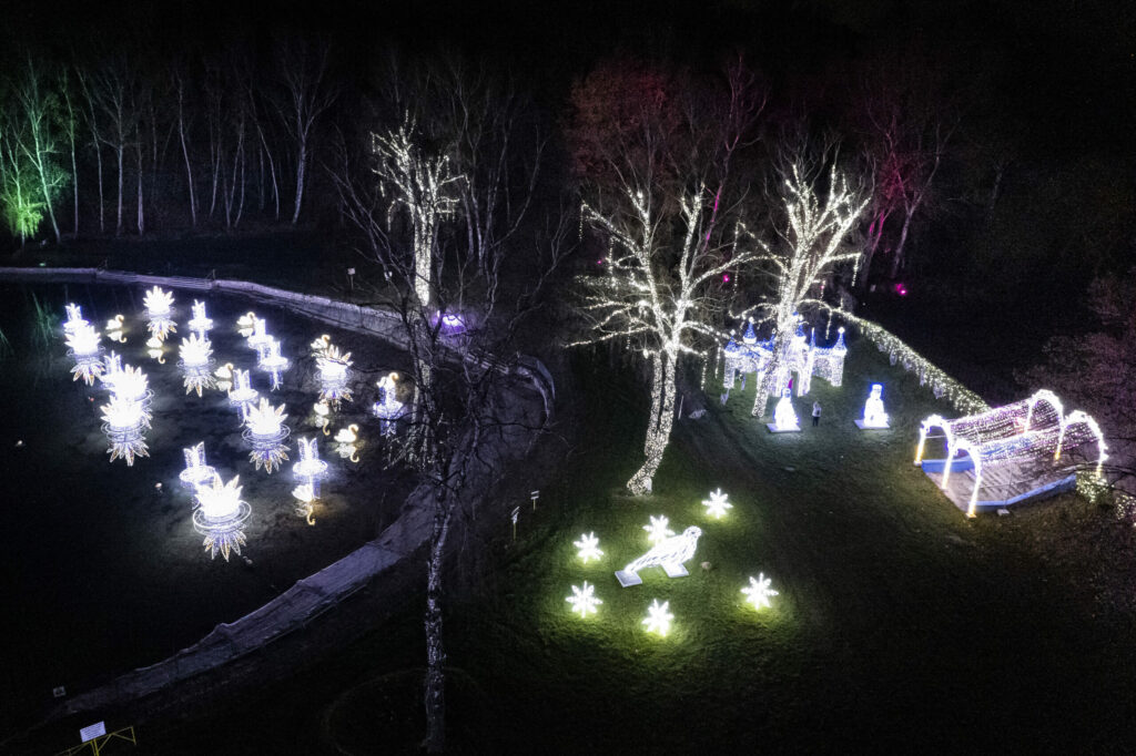 W Zabrzu otwarto Park Miliona Świateł. Jakie są ceny? Zobaczcie zdjęcia. Fot. UM Zabrze