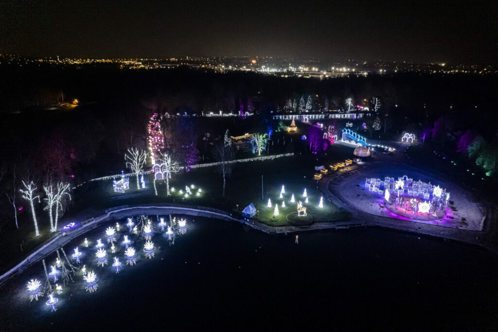 W Zabrzu otwarto Park Miliona Świateł. Jakie są ceny? Zobaczcie zdjęcia. Fot. UM Zabrze