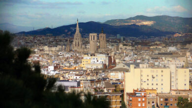 Barcelona w grudniu
