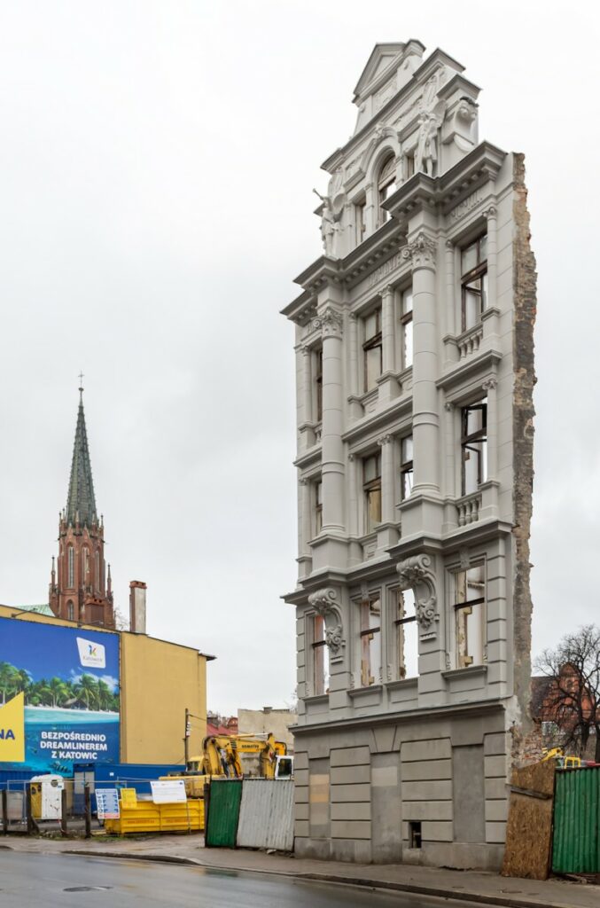 W Bytomiu odsłonięto zabytkową elewację przy Kwietniewskiego. Fot. UM Bytom