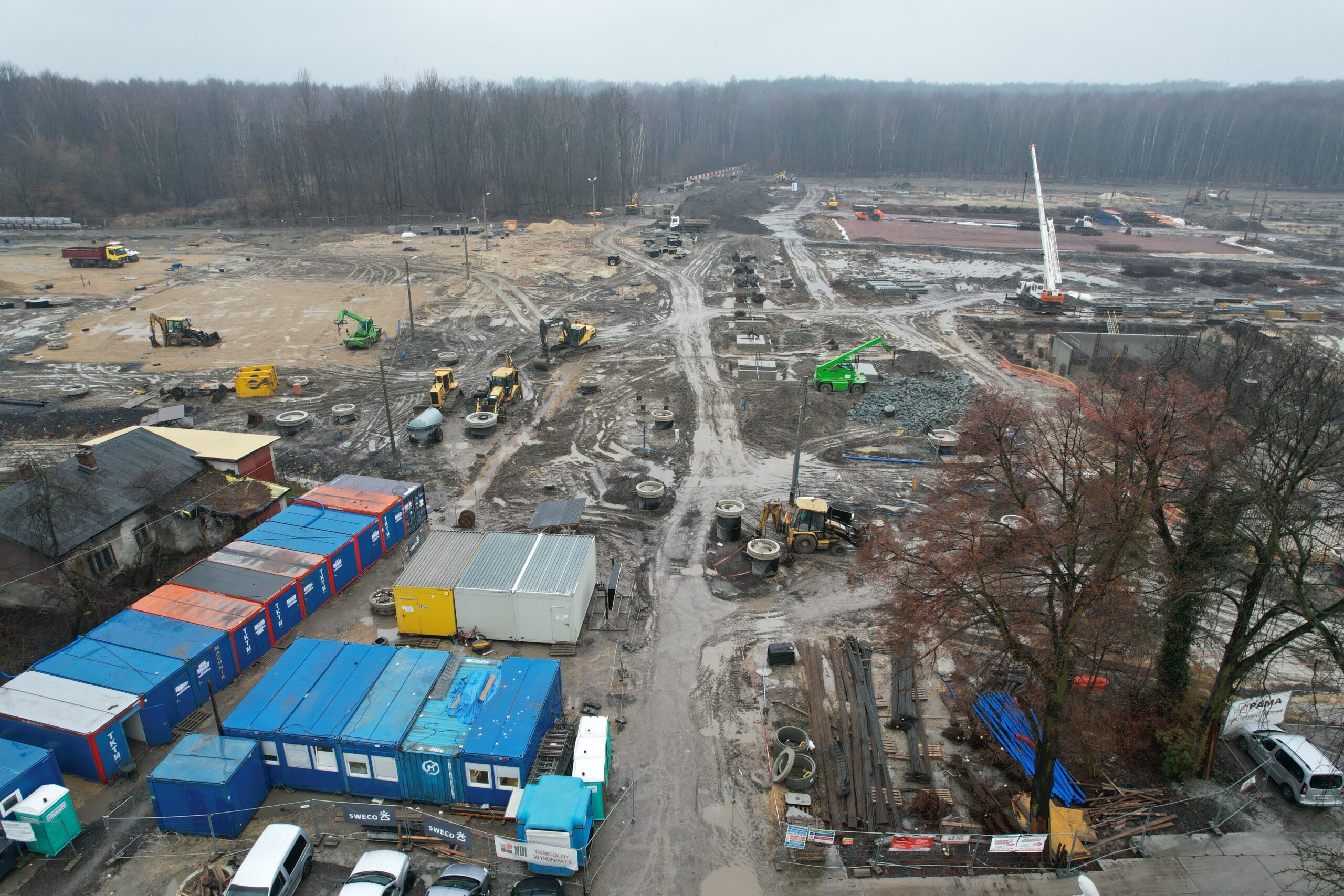 nowy stadion GKS budowa