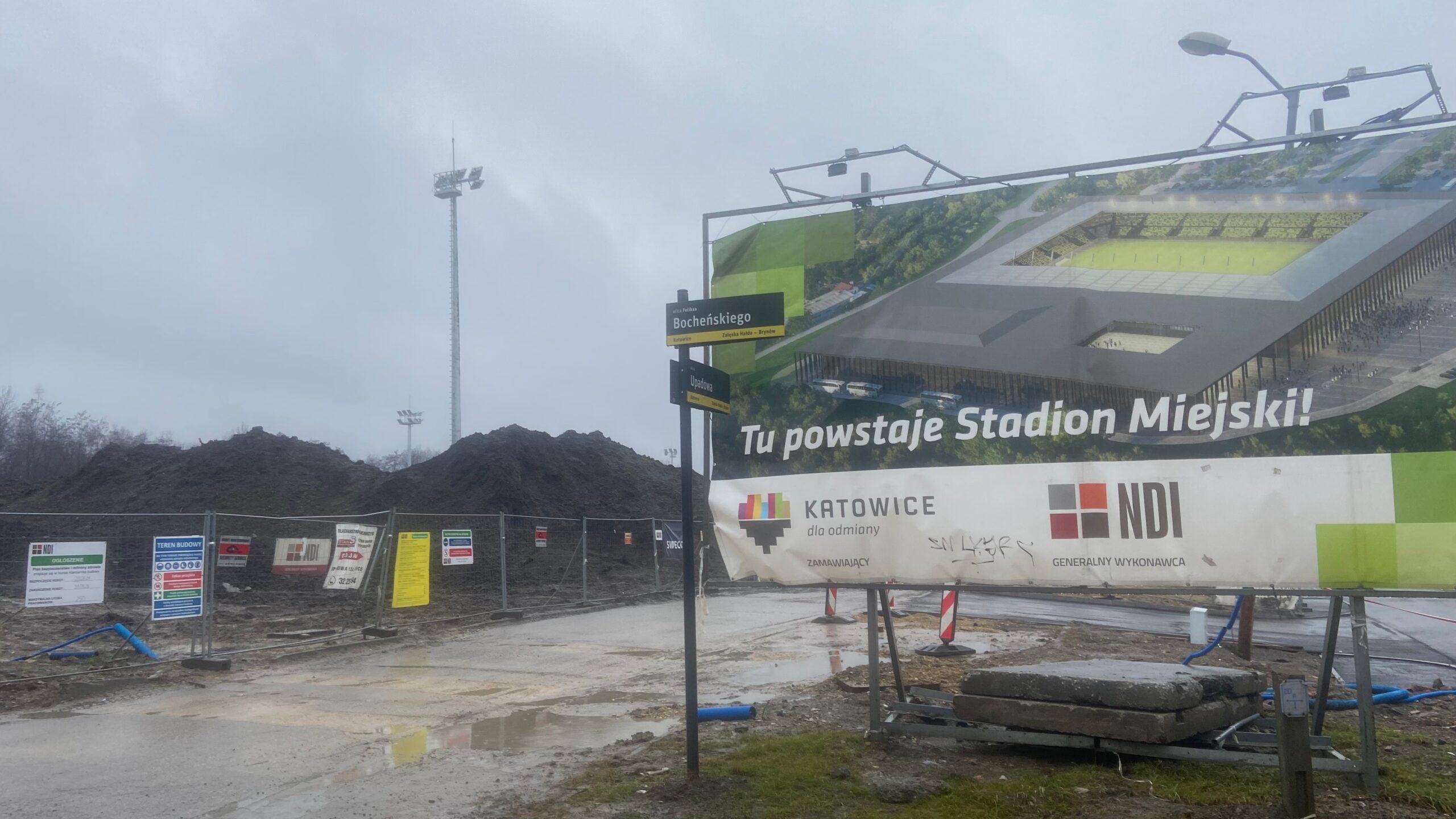 budowa stadionu w katowicach
