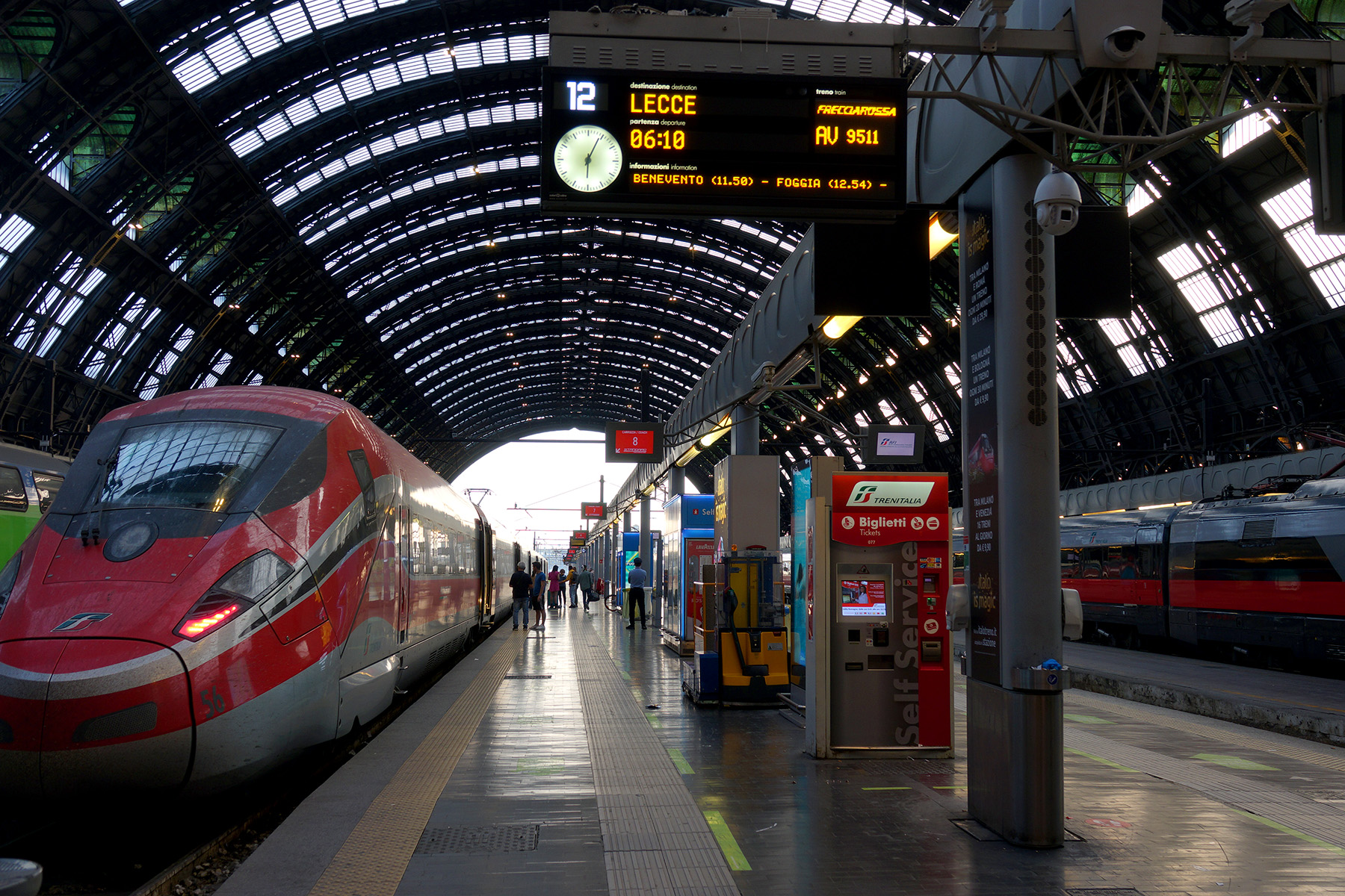 Stacja Mediolan Pendolino